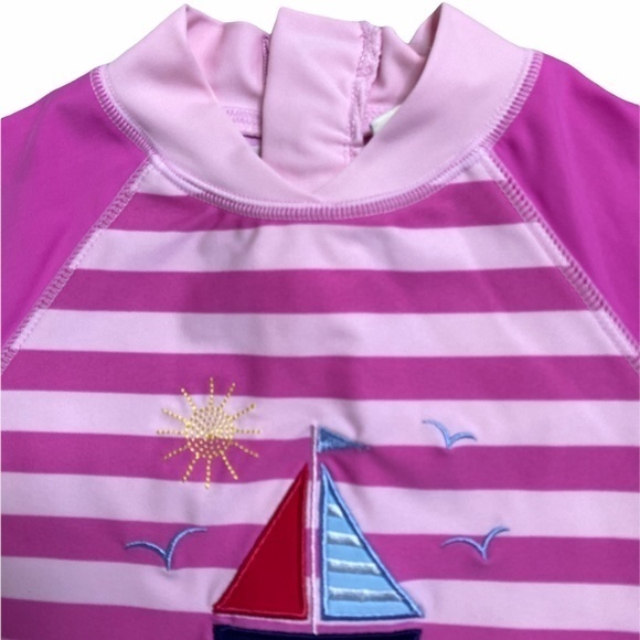 JoJo Maman Bebe Girls UPF 50+ Top Sz.‎ 2-3 yrs NWT - Picture 2 of 12